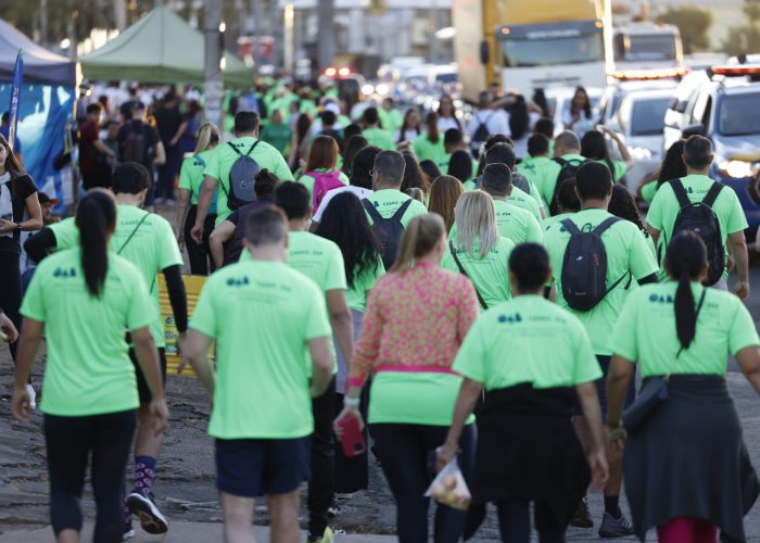10ª Caminhada da Fé reúne mais de mil participantes e tem recorde de inscritos durante a Romaria do Divino Pai Eterno