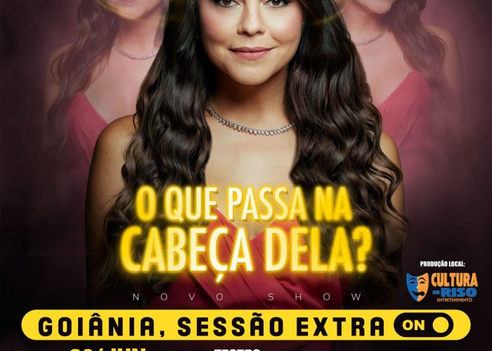 Advocacia tem 50% de desconto no show “O Que Passa na Cabeça Dela?”, da humorista Bruna Louise
