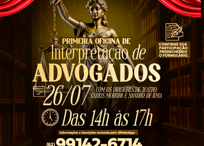 Casag apoia curso inédito de interpretação com técnicas de teatro para a advocacia