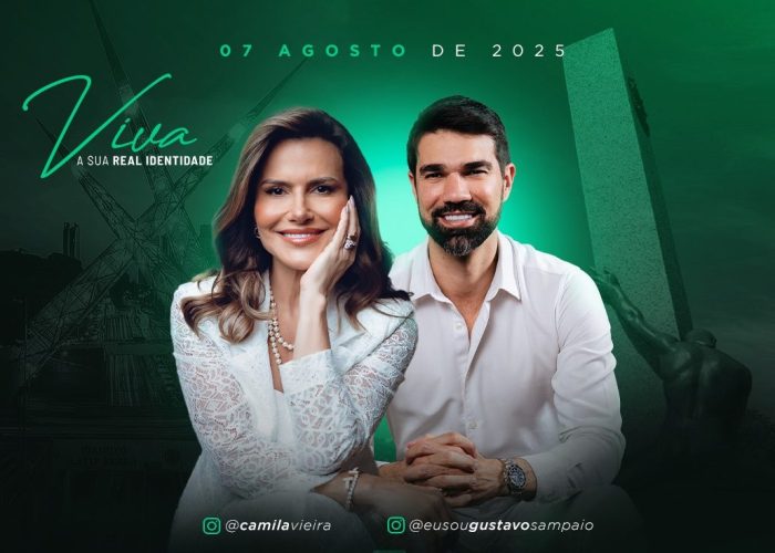 Goiânia recebe pela primeira vez o evento “Viva Sua Real Identidade”, com Camila Vieira e Gustavo Sampaio