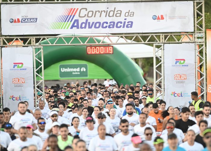 Solidariedade e esporte marcam a 2ª Corrida da Advocacia promovida pela Casag