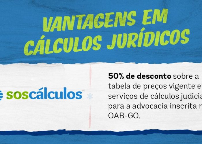 Parceria entre a Casag e a SOS Cálculos favorece a advocacia goiana em cálculos judiciais