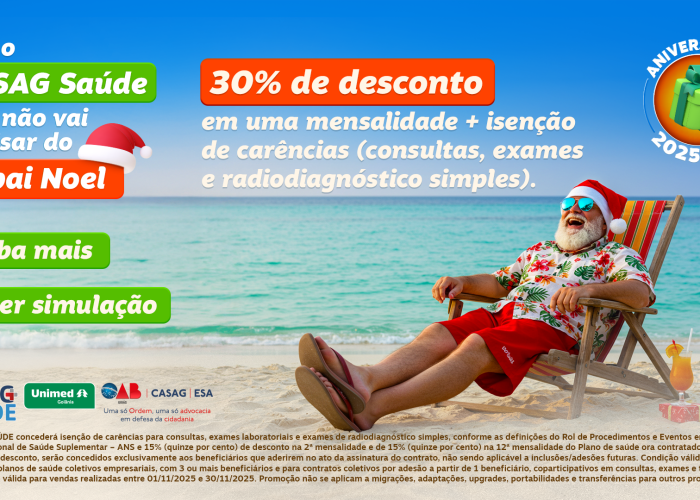 Casag Saúde lança campanha de adesão com descontos e isenção de carências em novembro