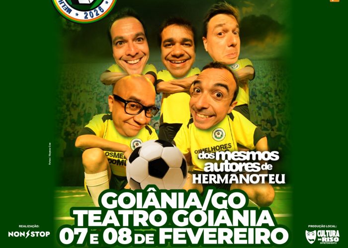 “Os Melhores do Mundo Futebol Clube” desembarca em Goiânia com sessões em fevereiro