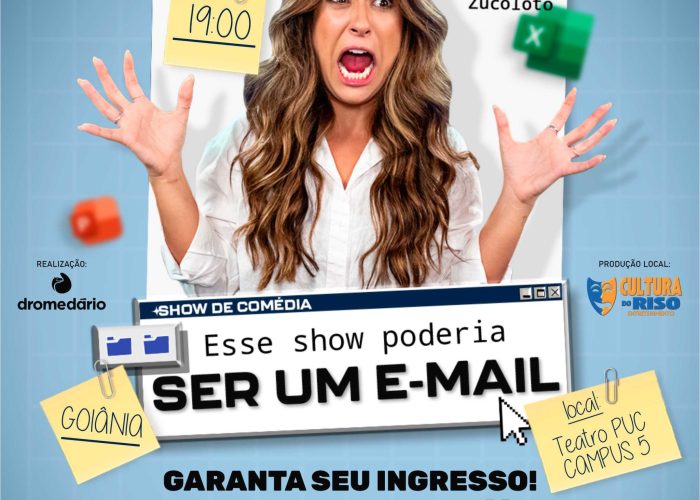 Advocacia tem 50% de desconto no show “Esse Show Poderia Ser um E-mail”