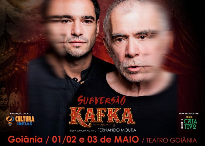 Casag e Cultura do Riso oferecem descontos no espetáculo “Subservação: Kafka”, de Caio e Ricardo Blat