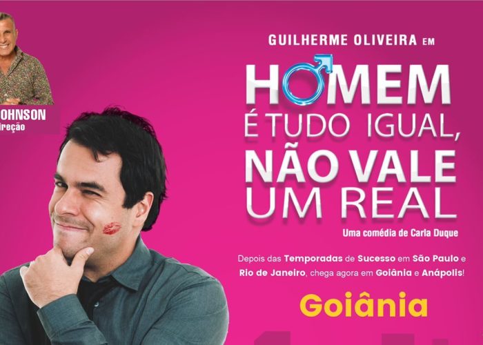 Casag e Cultura do Riso oferecem descontos na apresentação “Homem é Tudo Igual, Não Vale Um Real”