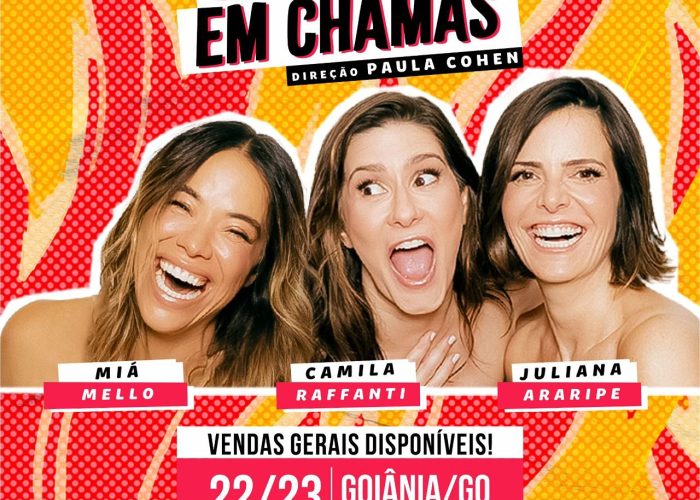 Casag e Cultura do Riso oferecem descontos no espetáculo “Mulheres em Chamas”