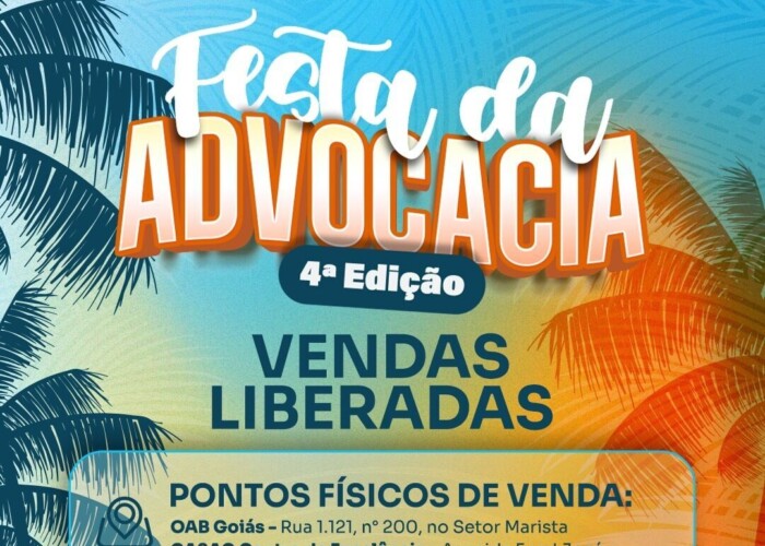 OAB E CASAG anunciam a abertura da venda de ingressos para a  4ª edição da Festa da Advocacia