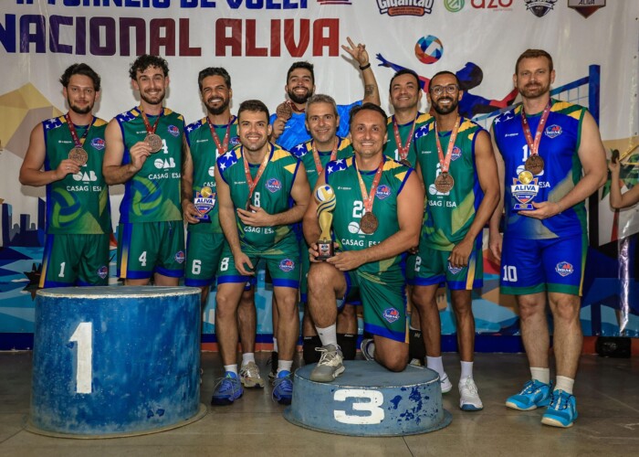 Vôlei OAB CASAG conquista bronze no 2º Campeonato Nacional da ALIVA