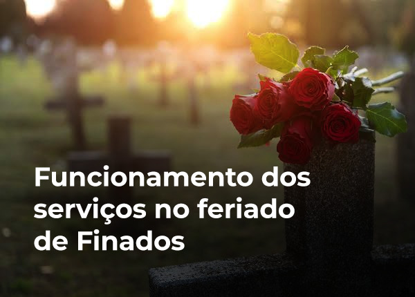 Confira o funcionamento dos serviços no Centro de Excelência da CASAG no feriado de Finados
